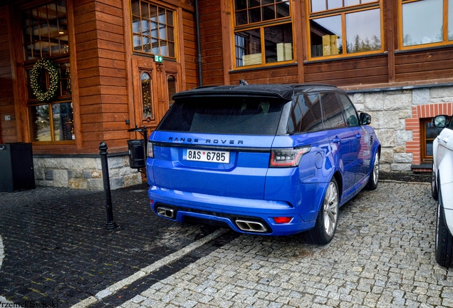 Land Rover Range Rover Sport SVR 2018