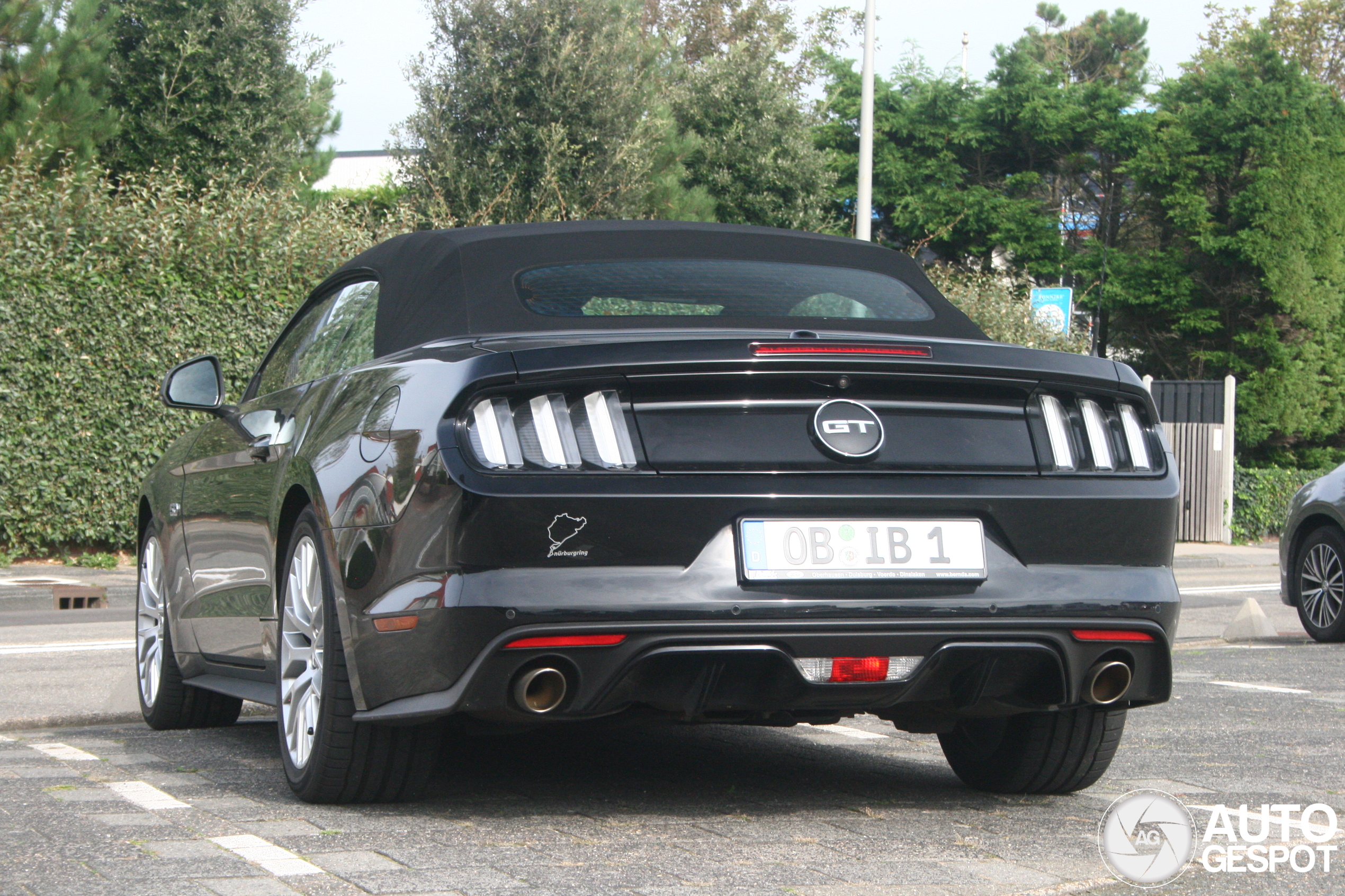 Ford Mustang GT Convertible 2015