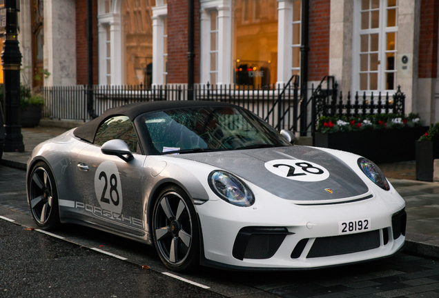 Porsche 991 Speedster Heritage Package