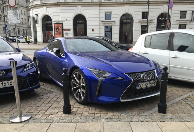 Lexus LC 500 Structural Blue Edition