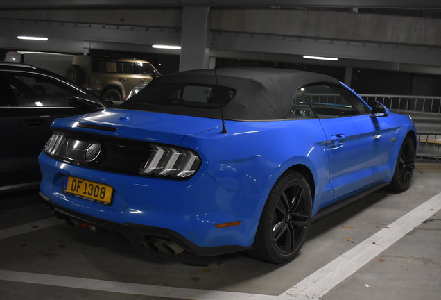 Ford Mustang GT Convertible 2018