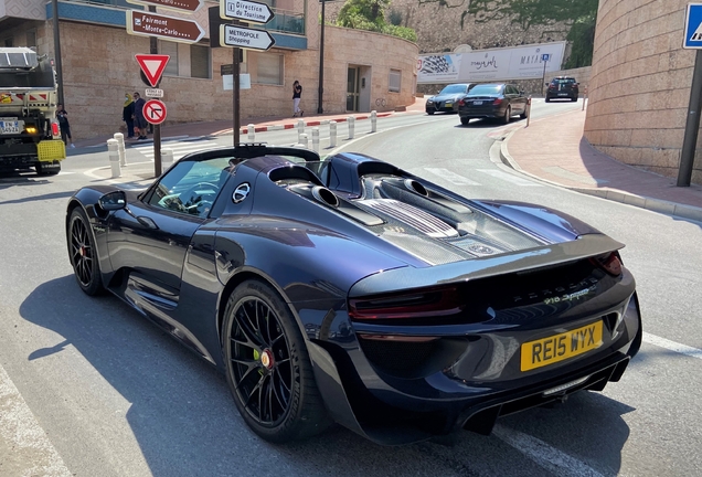 Porsche 918 Spyder Weissach Package