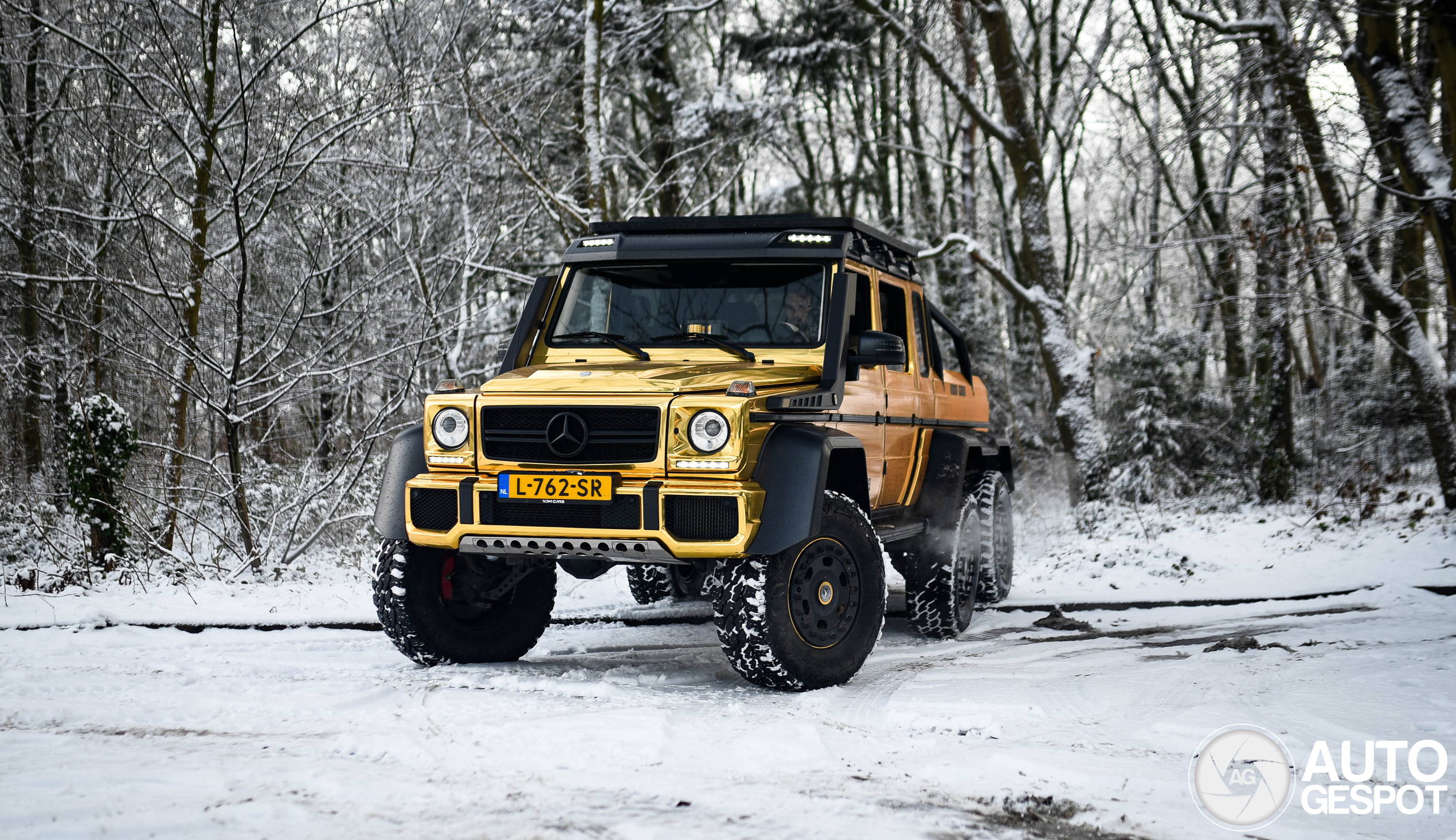 Joel Beukers zoekt de sneeuw op met zijn 6x6