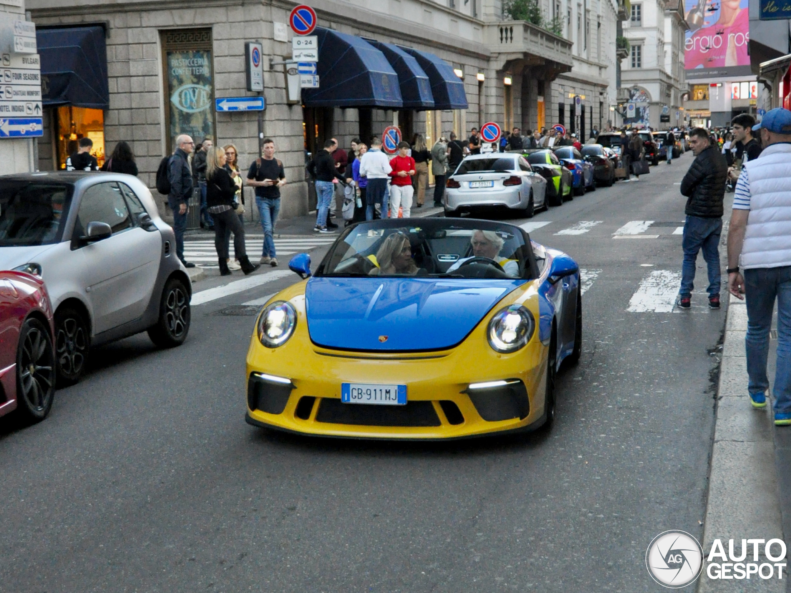 Ein einzigartiger 991 Speedster präsentiert sich in Mailand