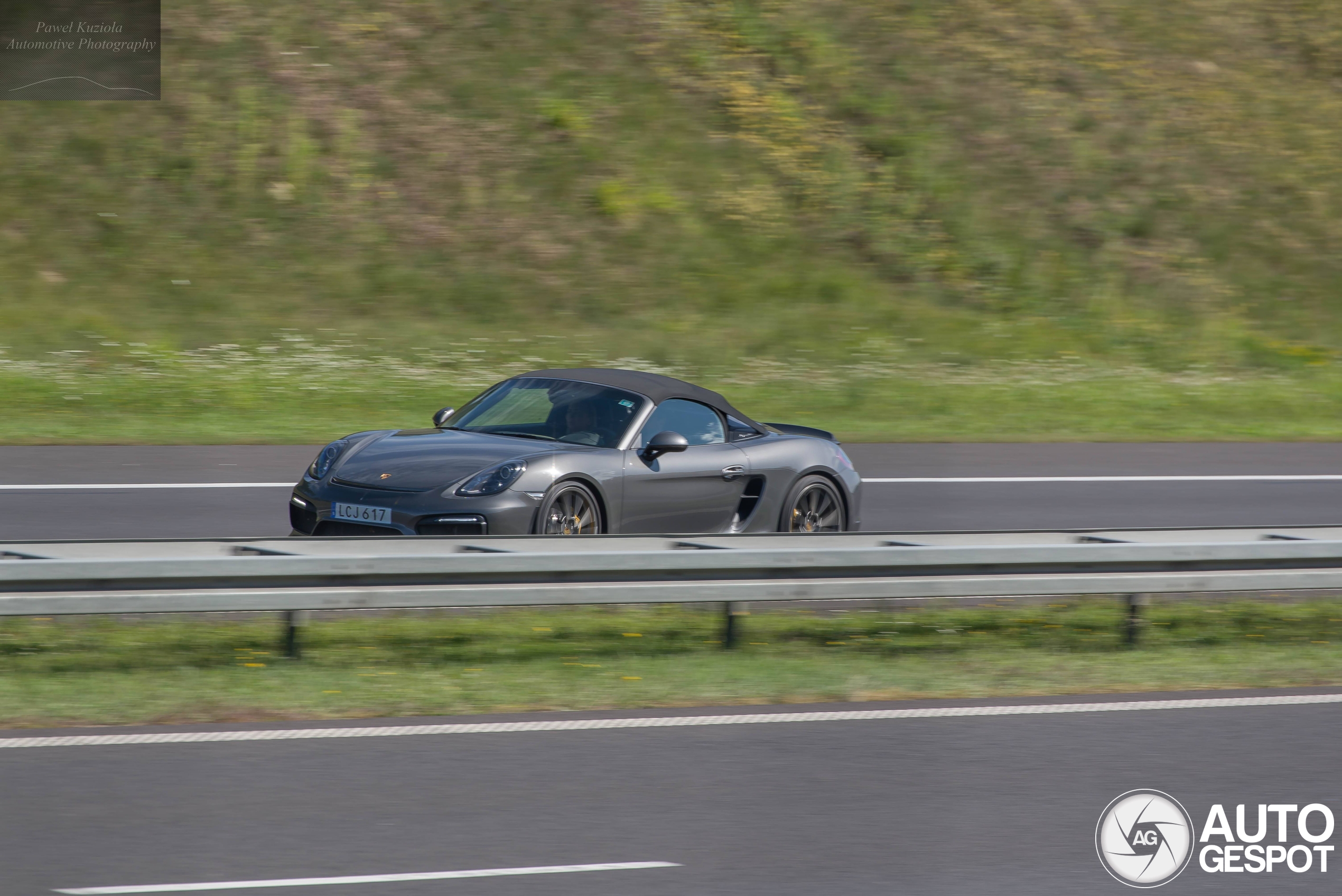 Porsche 981 Boxster Spyder