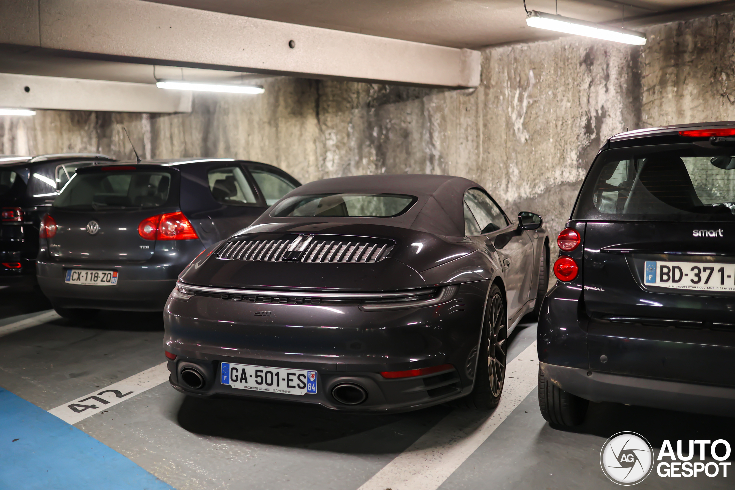 Porsche 992 Carrera 4S Cabriolet