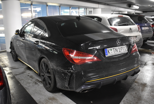 Mercedes-AMG CLA 45 C117 Yellow Night Edition