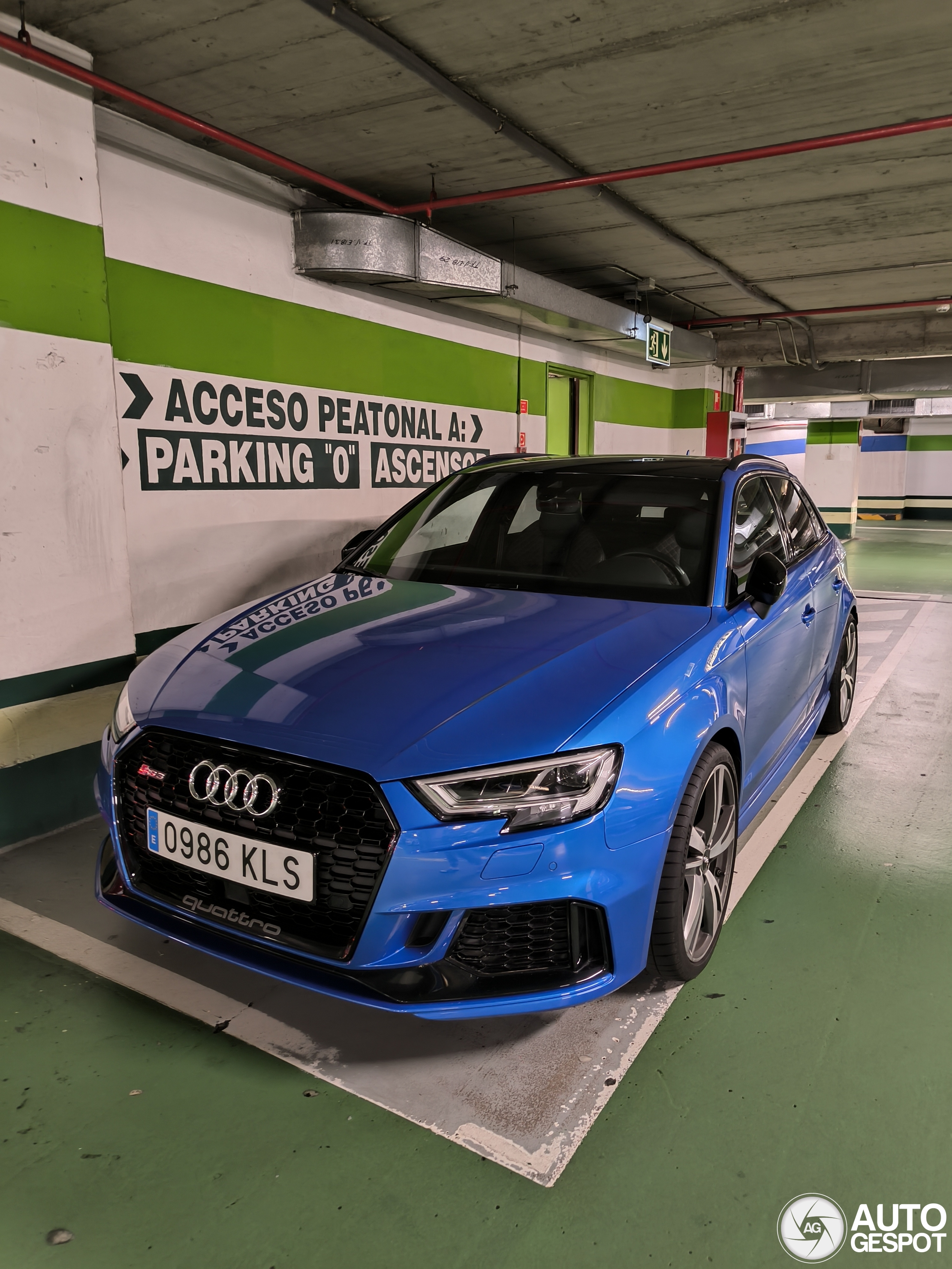 Audi RS3 Sportback 8V 2018