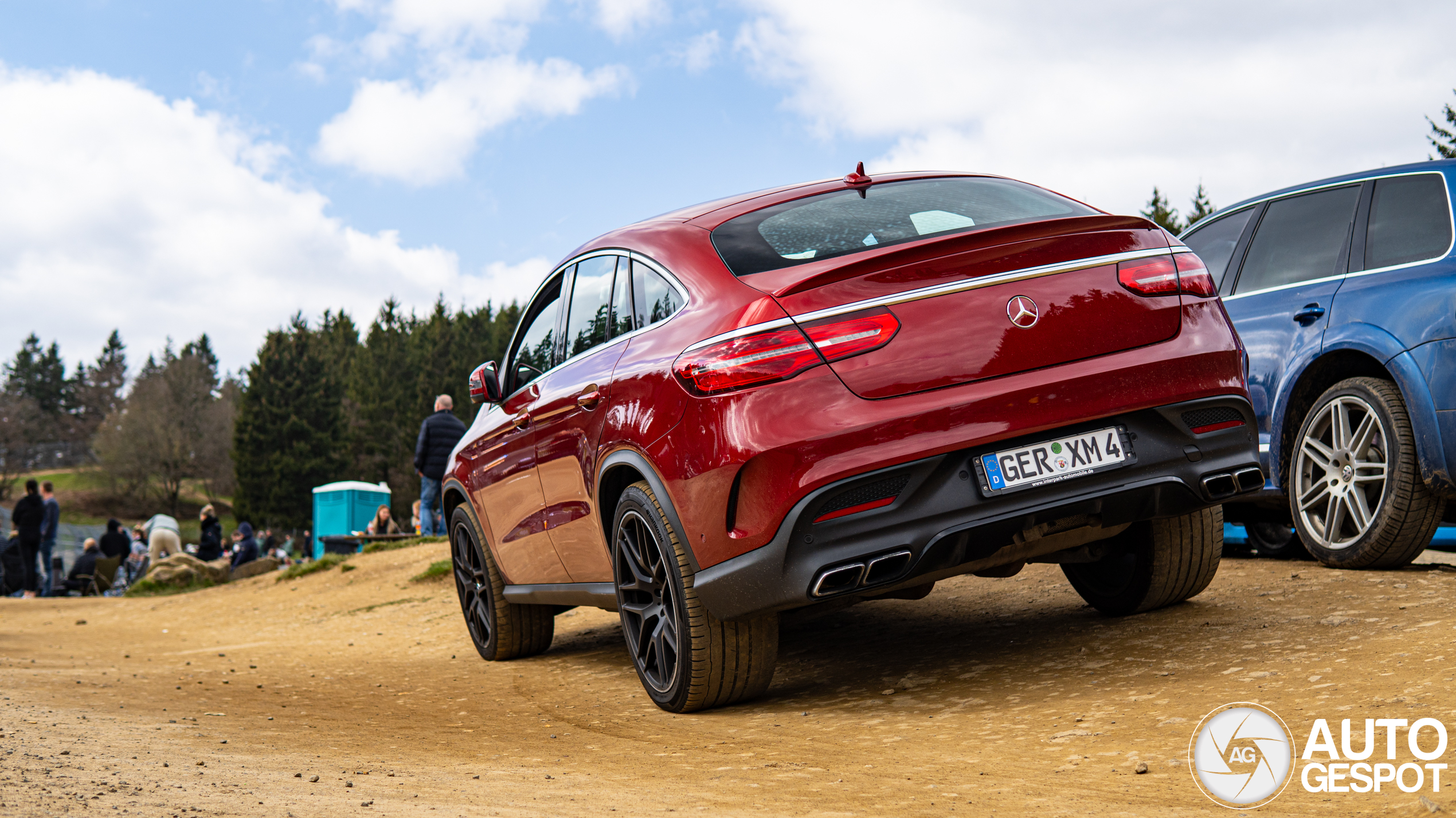 Mercedes-AMG GLE63 betreedt ruig terrein