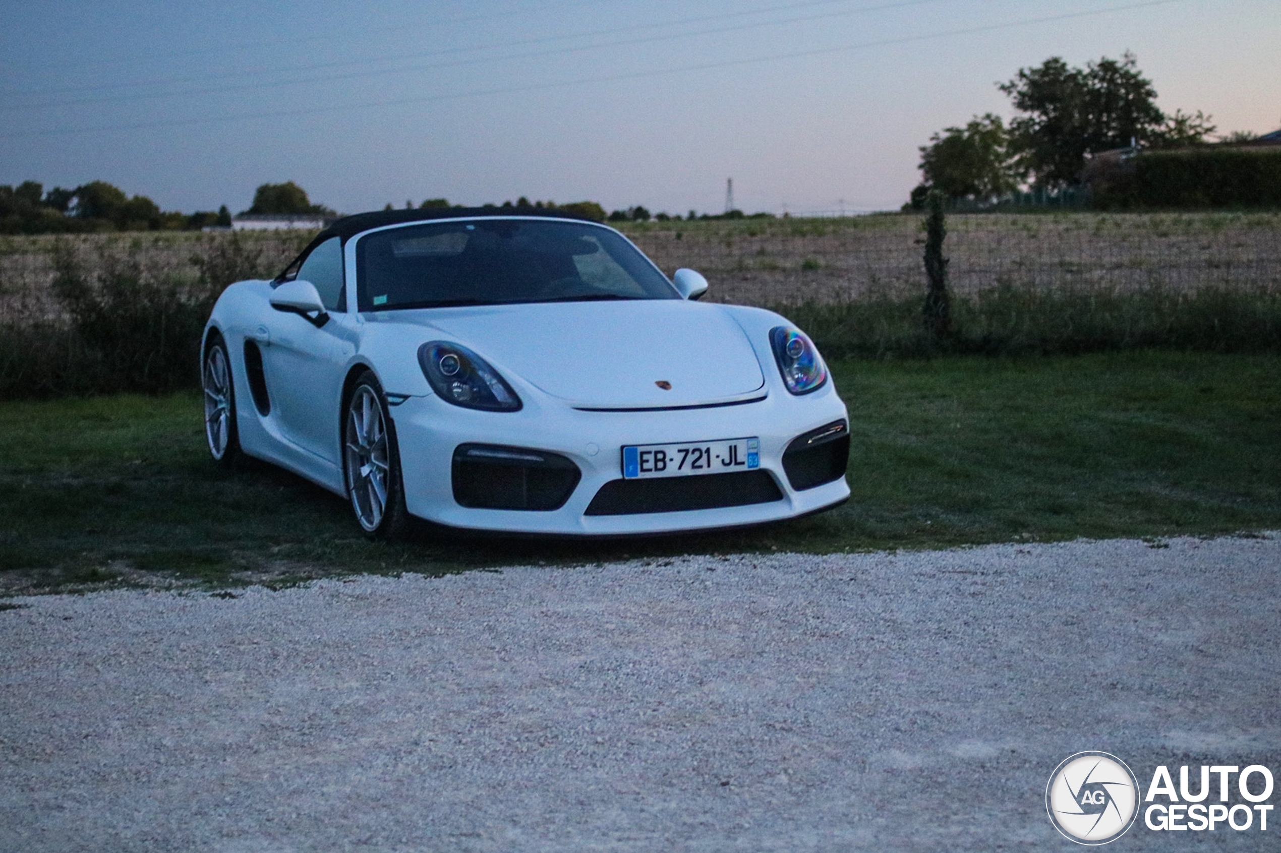 Porsche 981 Boxster Spyder