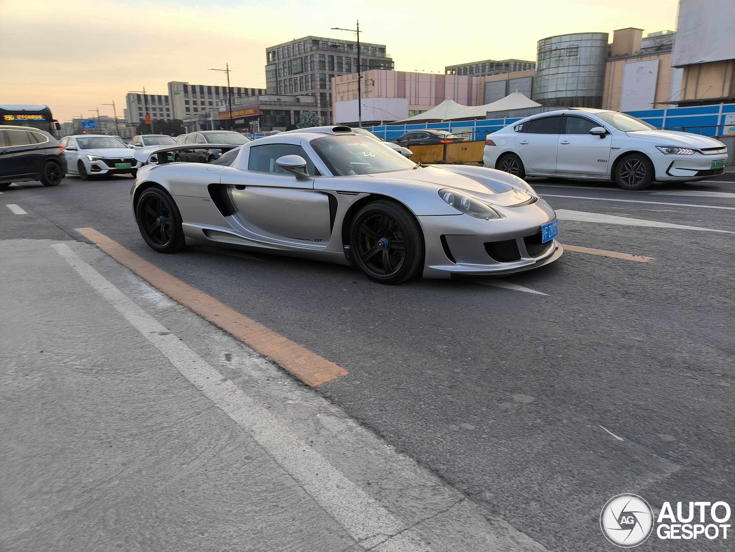 Van deze Gemballa Mirage GT is er maar 1