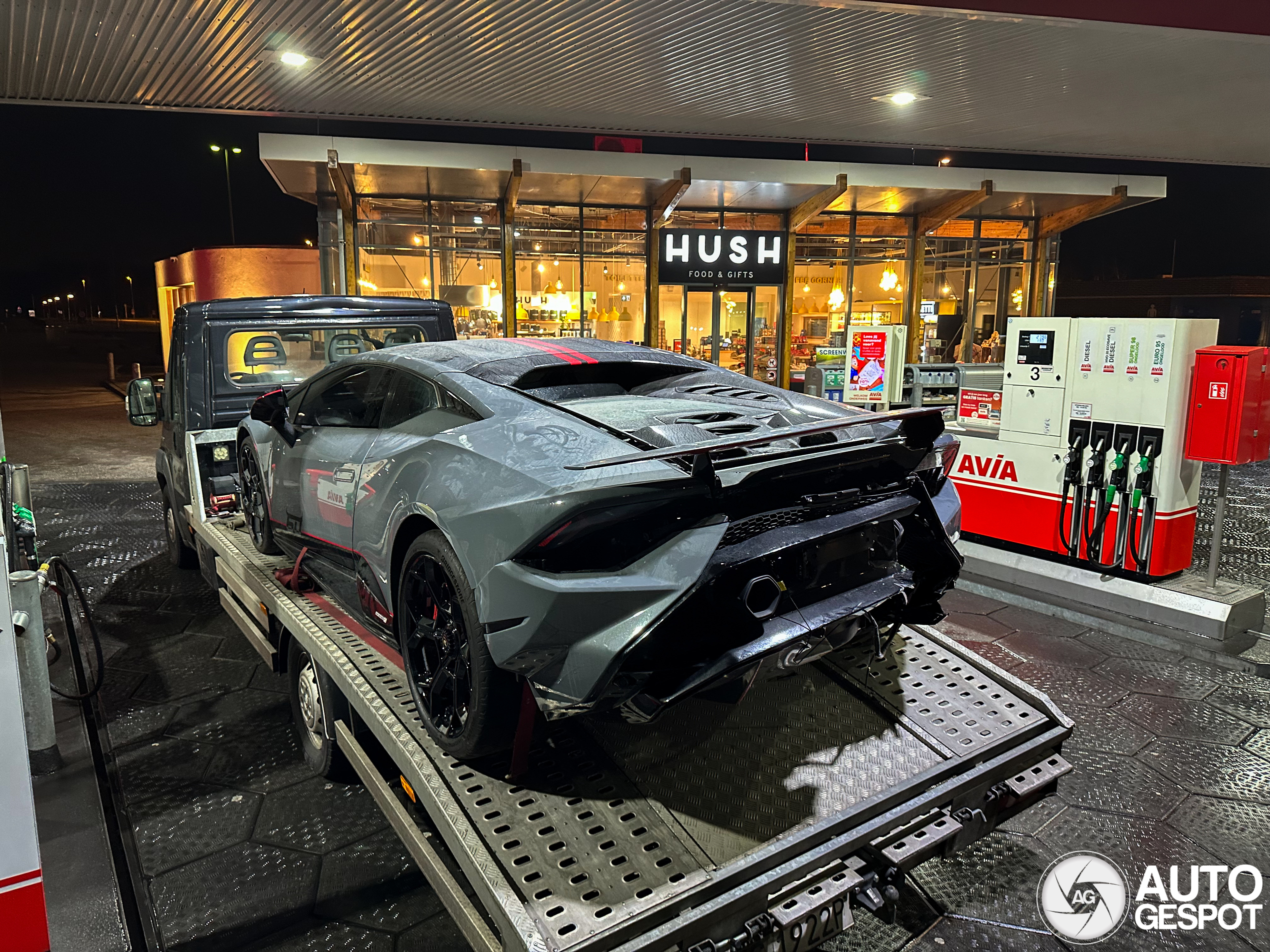 Lamborghini Huracán LP640-2 Tecnica heeft kort maar pijnlijk leven
