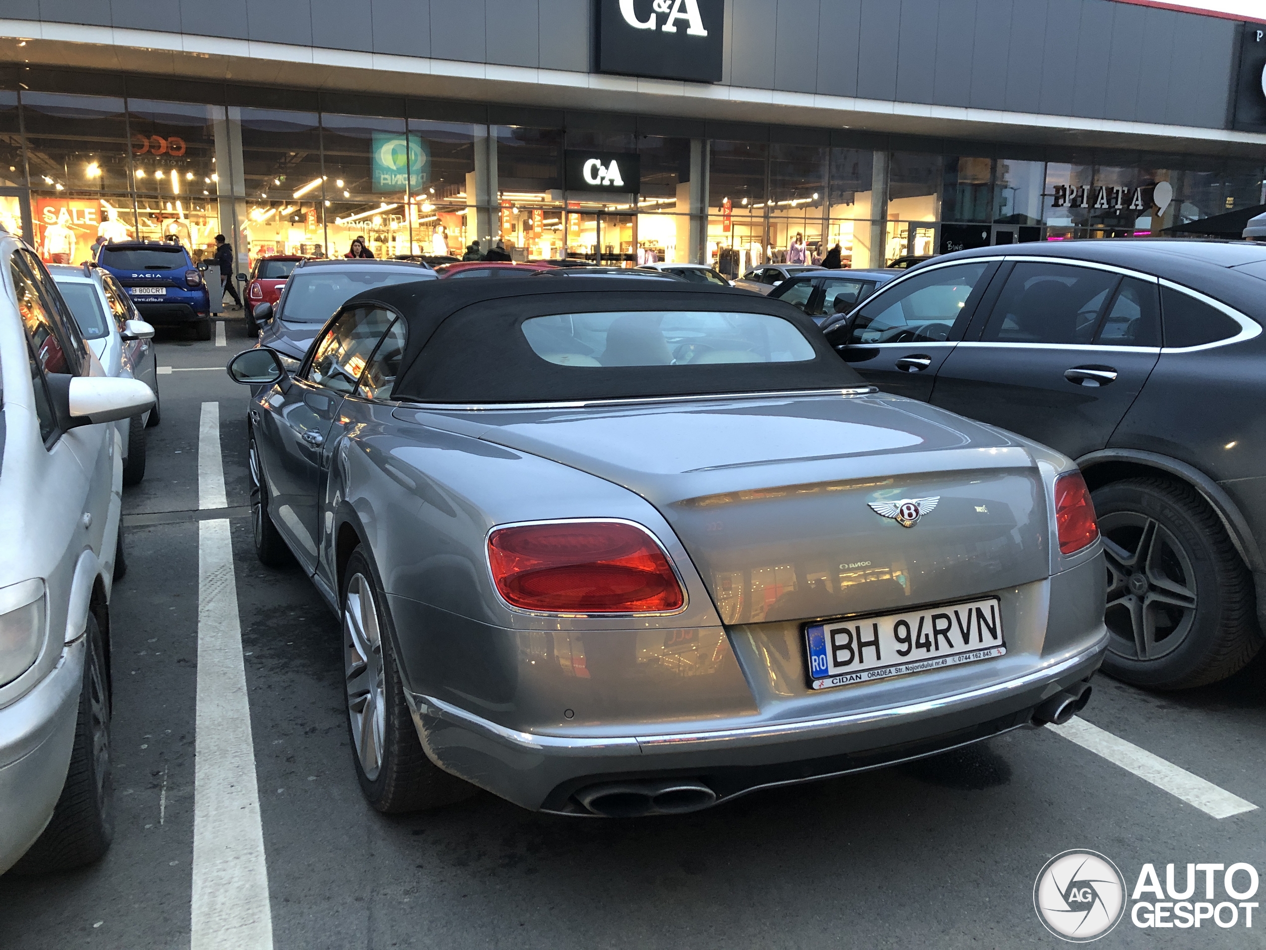 Bentley Continental GTC V8 2016