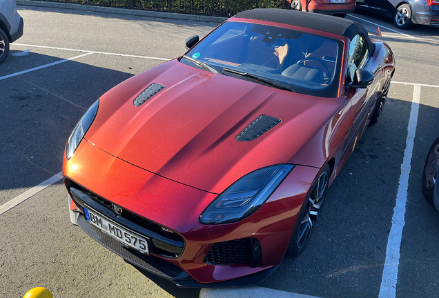 Jaguar F-TYPE SVR Convertible 2017