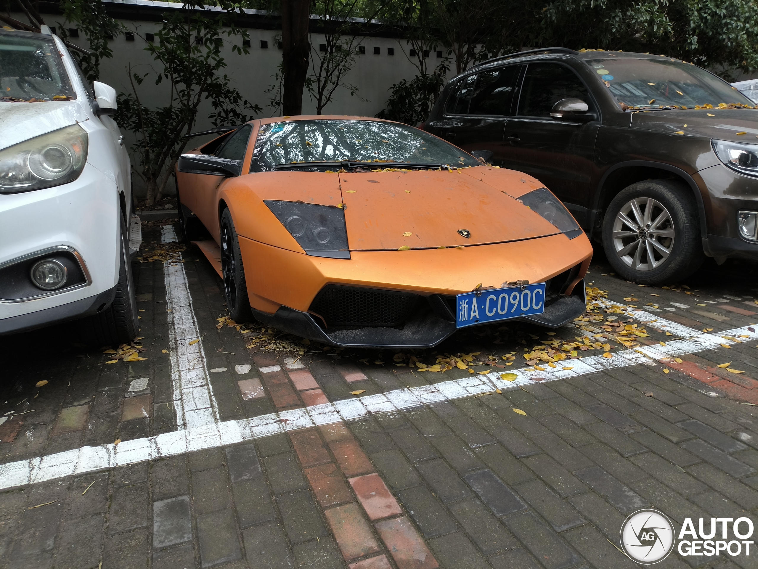 A rather neglected Lamborghini Murciélago LP640