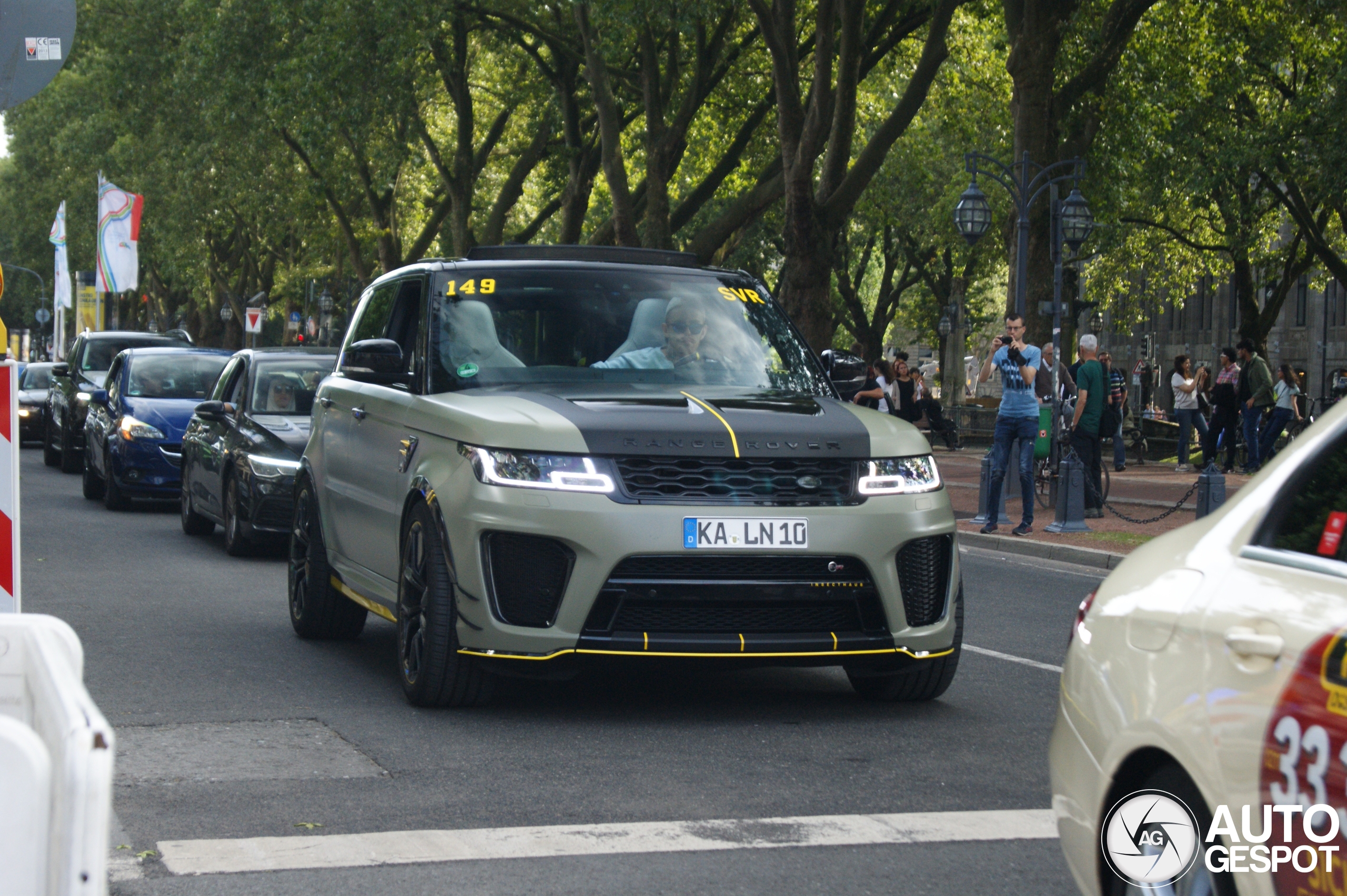 Land Rover Range Rover Sport SVR 2018