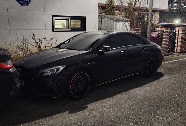 Mercedes-AMG CLA 45 C117 Yellow Night Edition