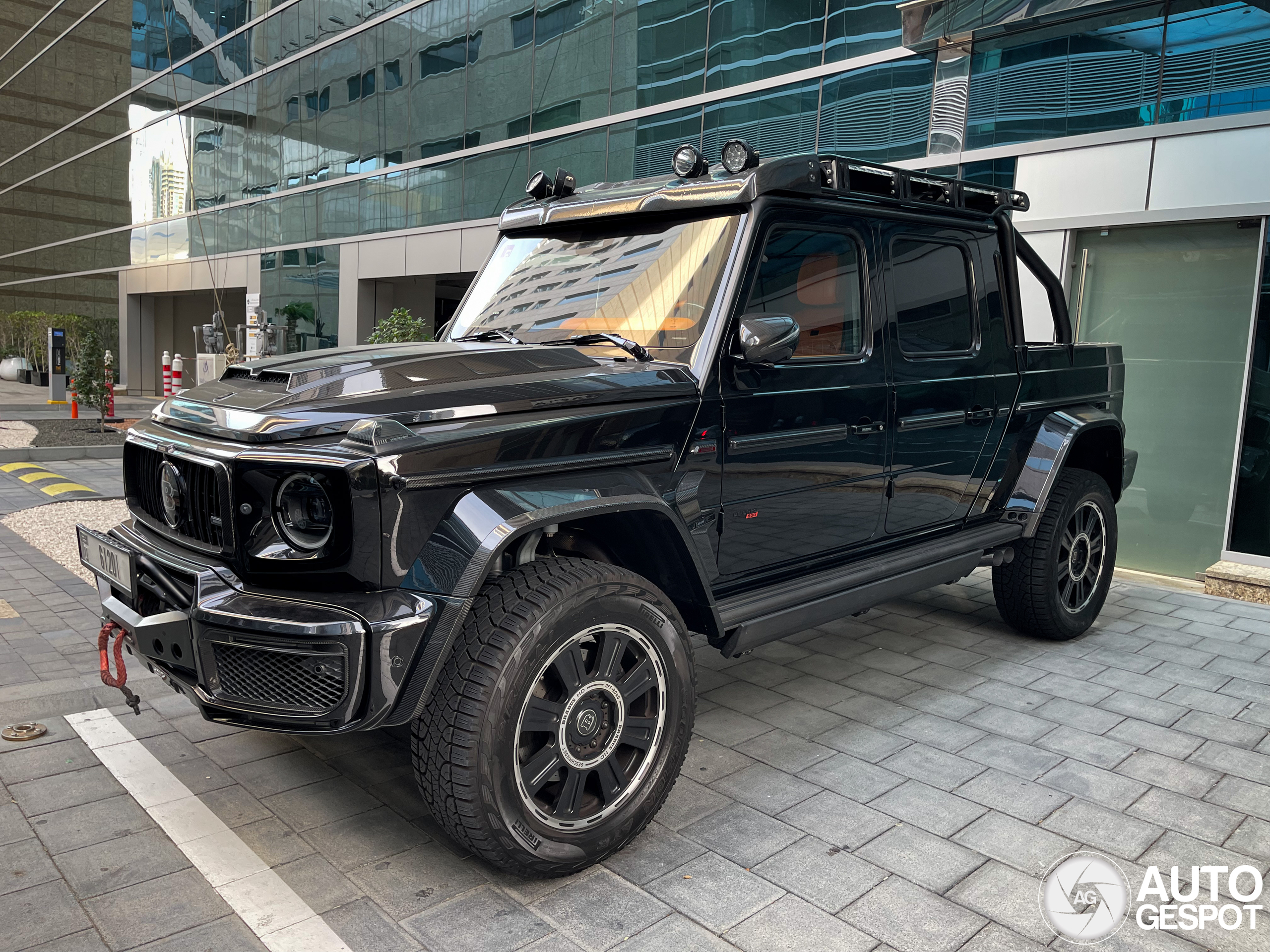 Woestijnbeuker gespot in Dubai: Mercedes-AMG Brabus G 800 XLP Adventure First Edition