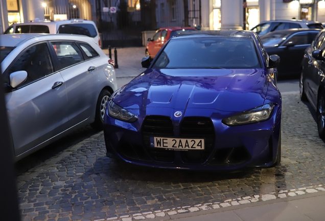 BMW M3 G80 Sedan Competition