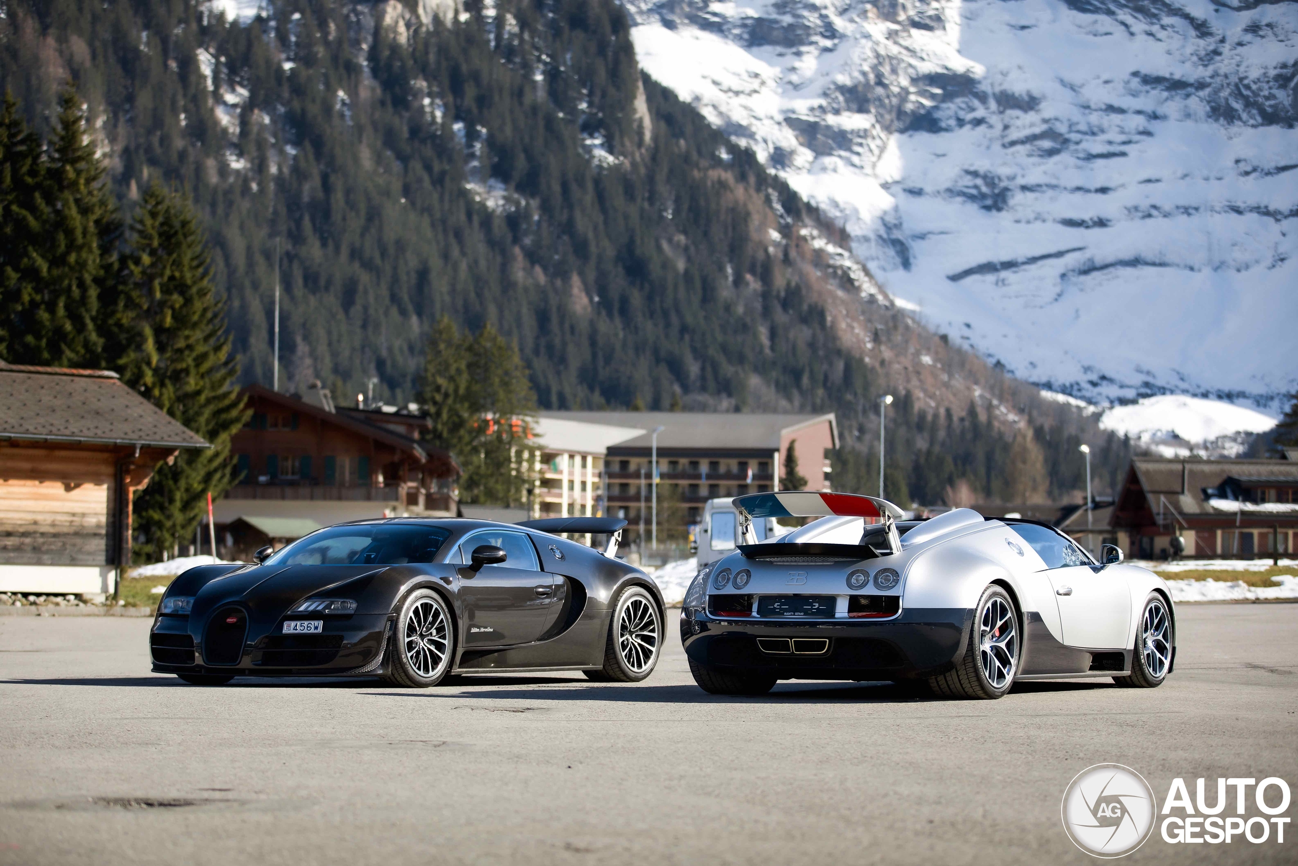 Another Bugatti combo in the Bernese alps