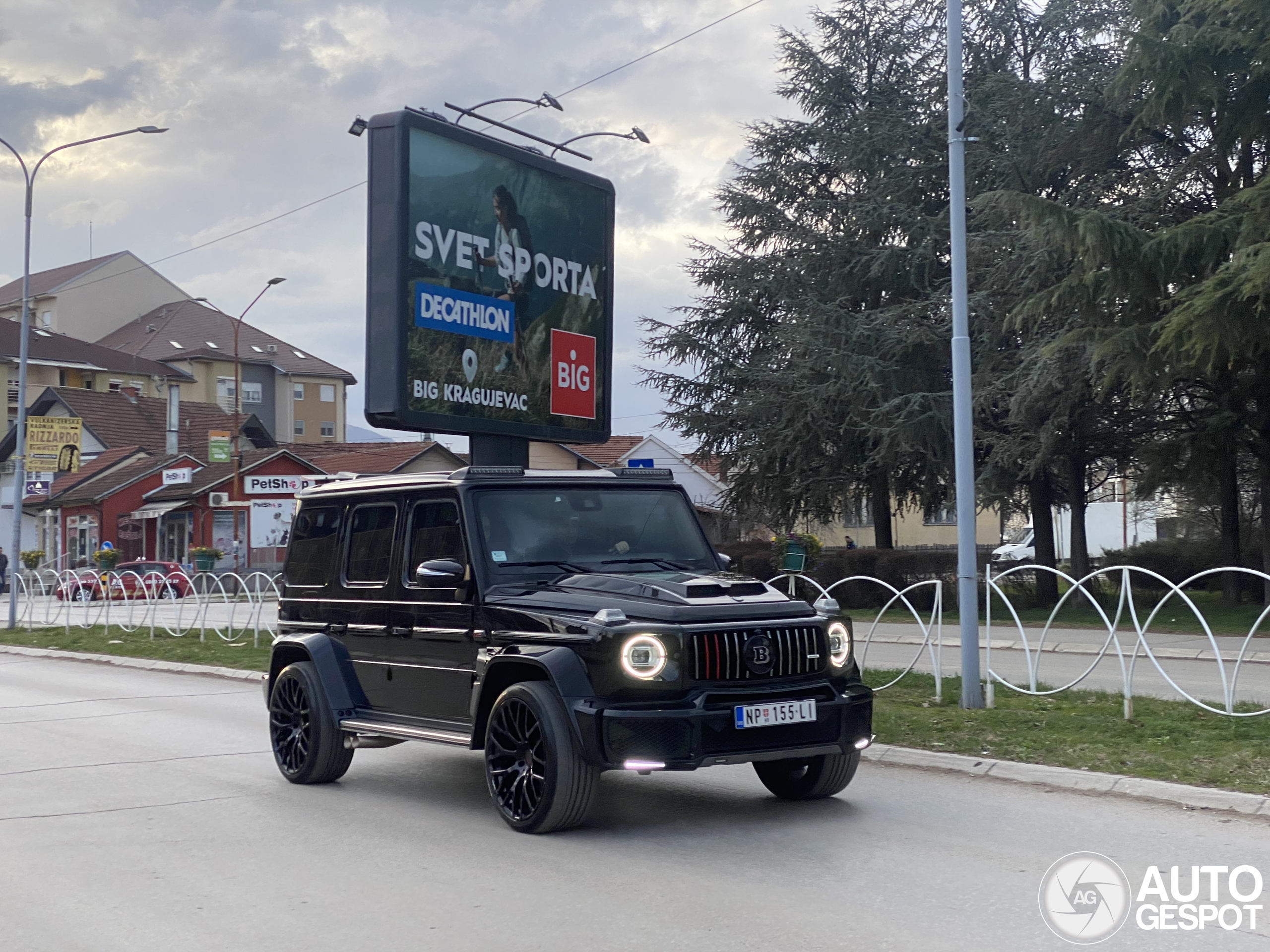 Mercedes-AMG Brabus G B40-700 Widestar W463 2018