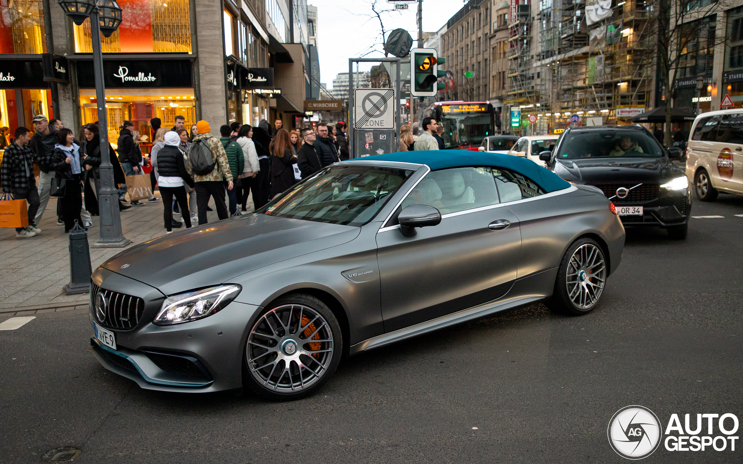 Mercedes-AMG C 63 S Convertible A205 Ocean Blue Edition