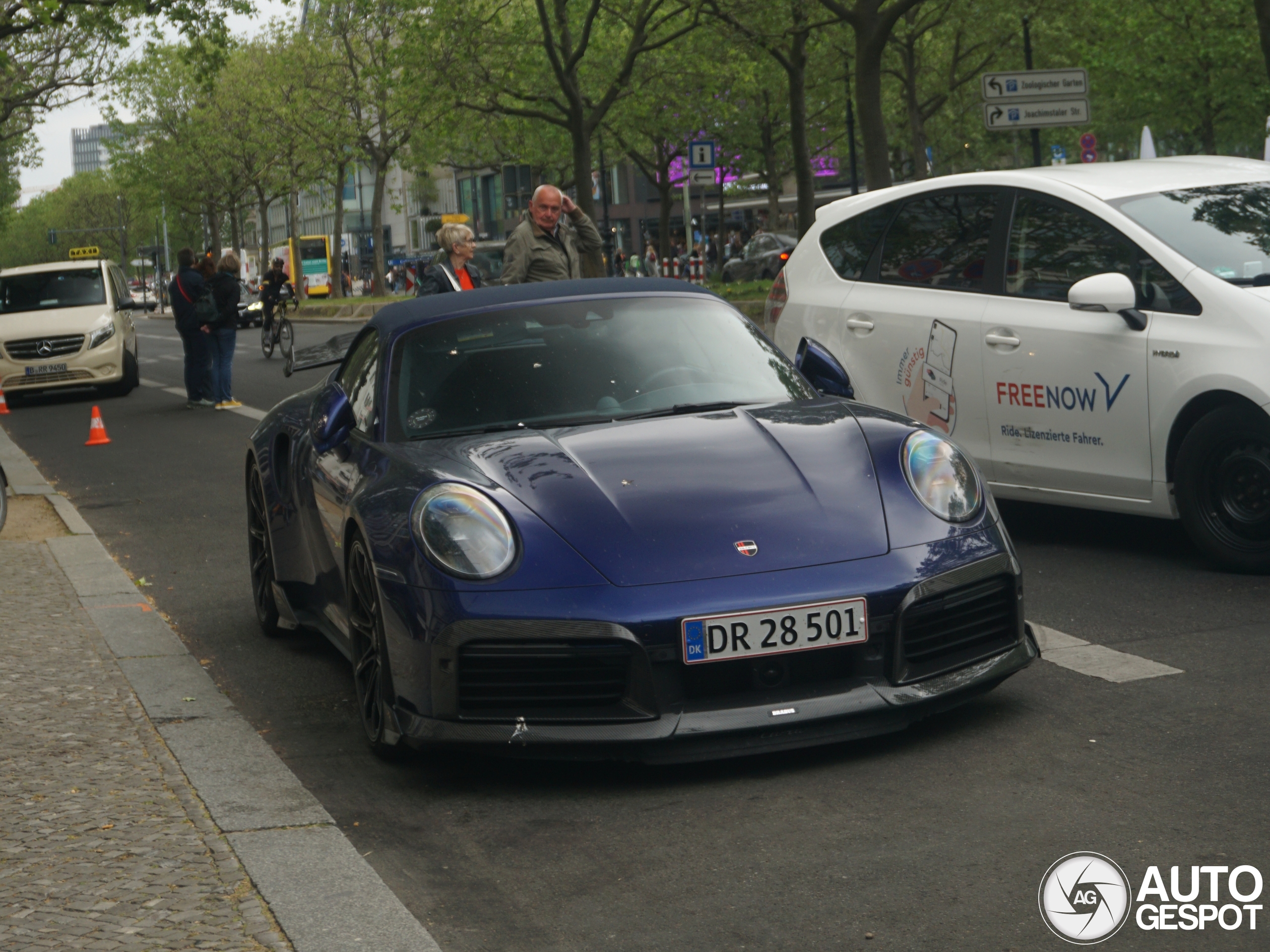 Porsche Brabus 820 992 Turbo S Cabriolet