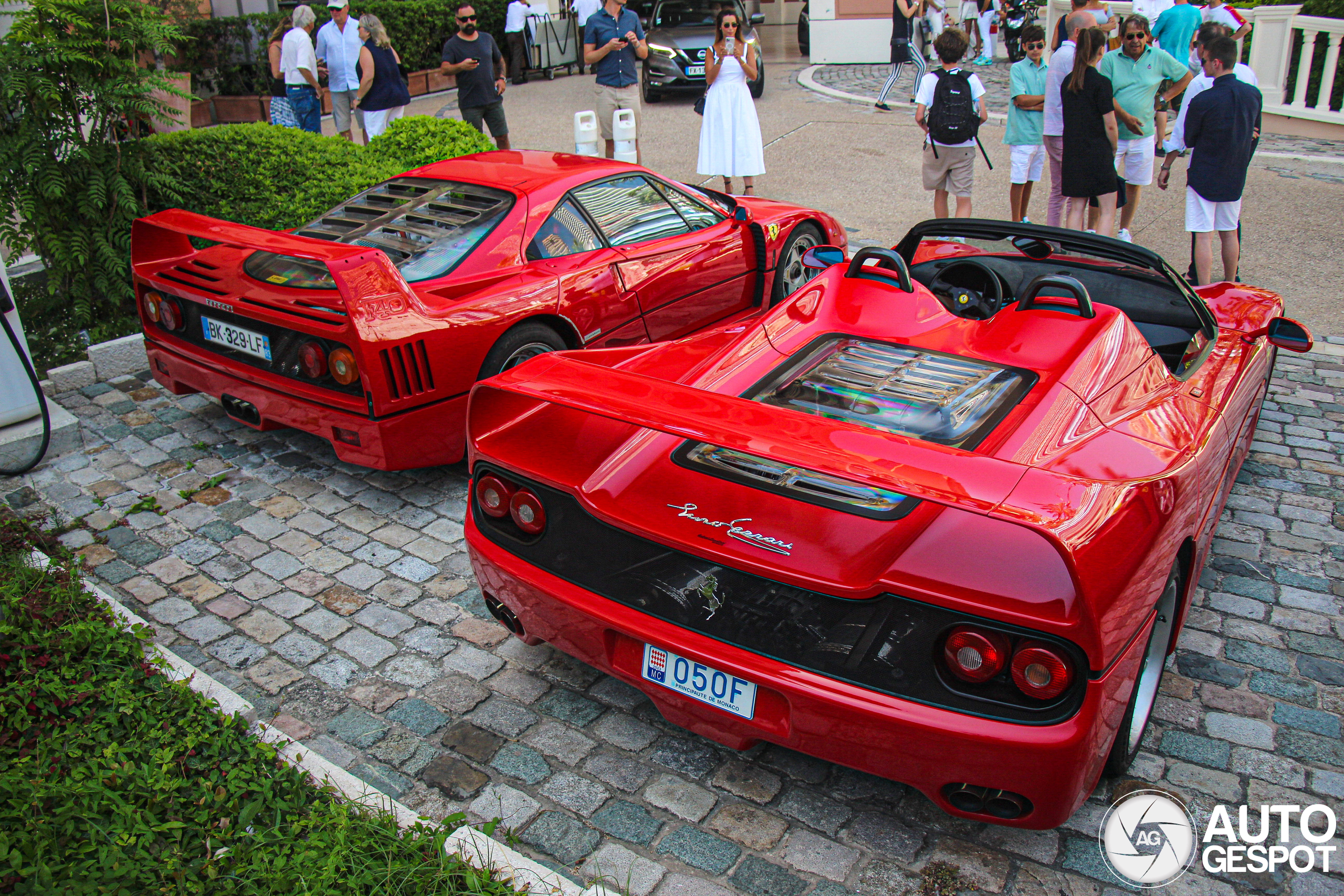 Spot van het Jaar 2024: Ferrari F50 in Monaco door Autodebiel