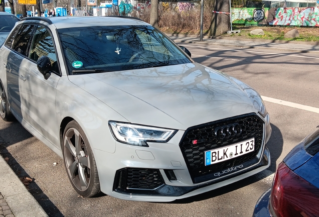 Audi RS3 Sportback 8V 2018