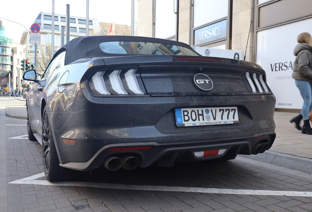 Ford Mustang GT Convertible 2018