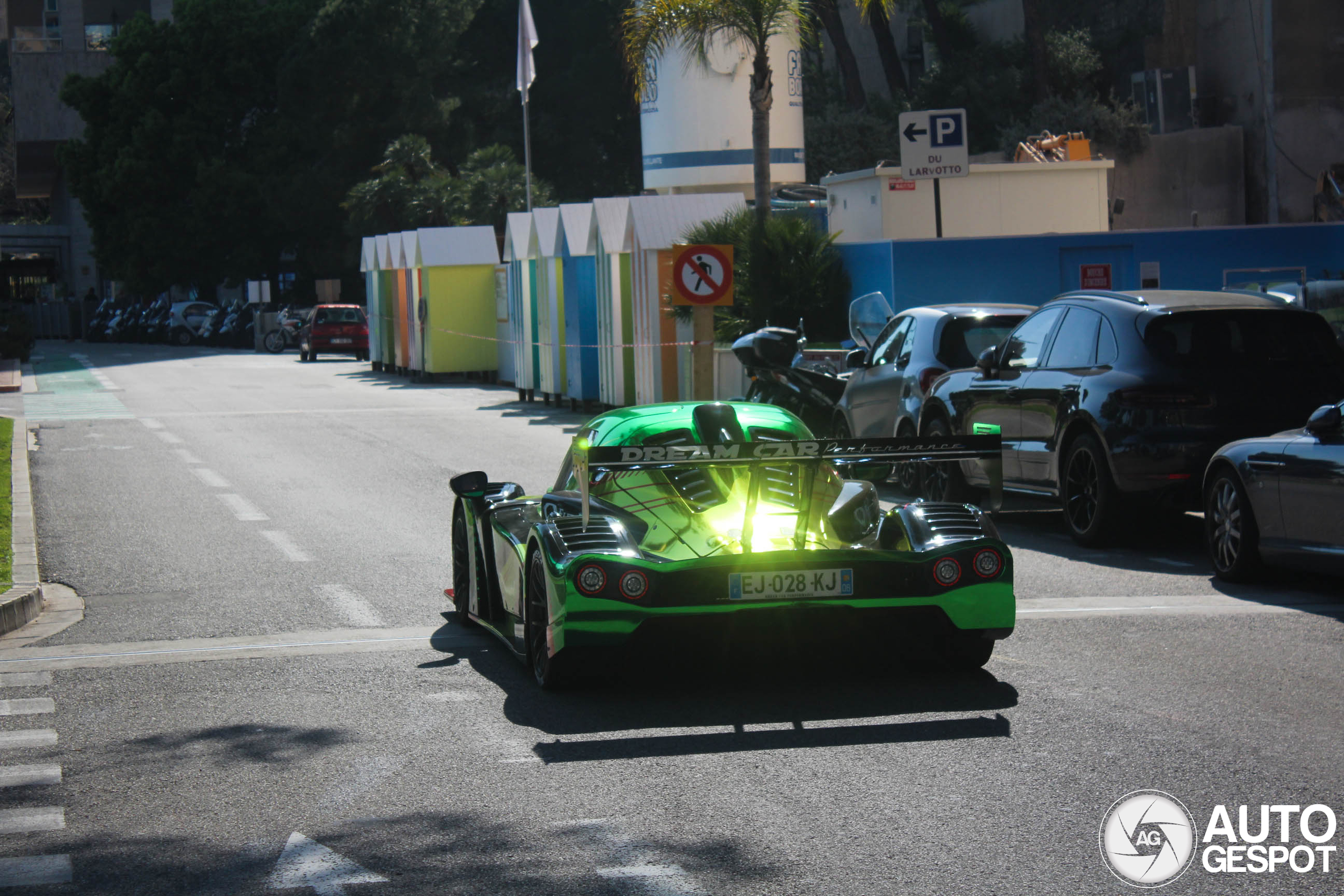Deze auto is zelfs in Monaco extreem