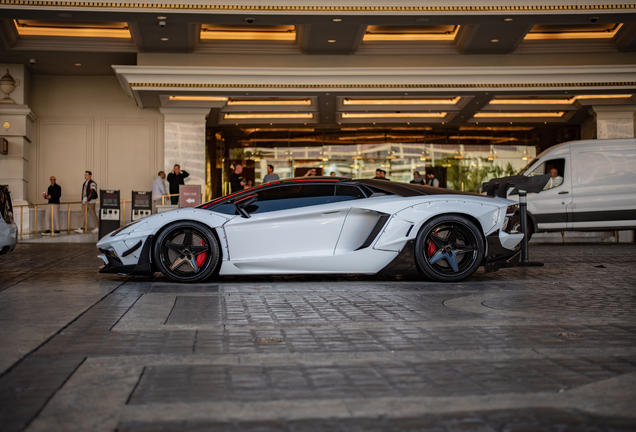 Lamborghini Aventador LP700-4 Roadster Liberty Walk LB Performance Wide Body