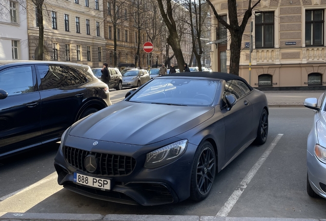 Mercedes-AMG S 63 Convertible A217 2018