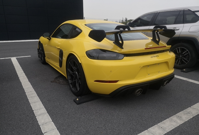 Porsche 718 Cayman GT4 RS Weissach Package