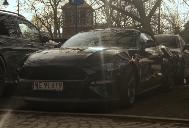 Ford Mustang GT California Special Convertible 2018