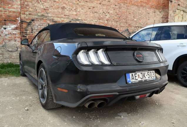 Ford Mustang GT California Special Convertible 2018