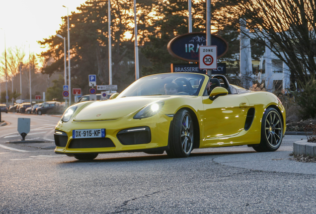 Porsche 981 Boxster Spyder