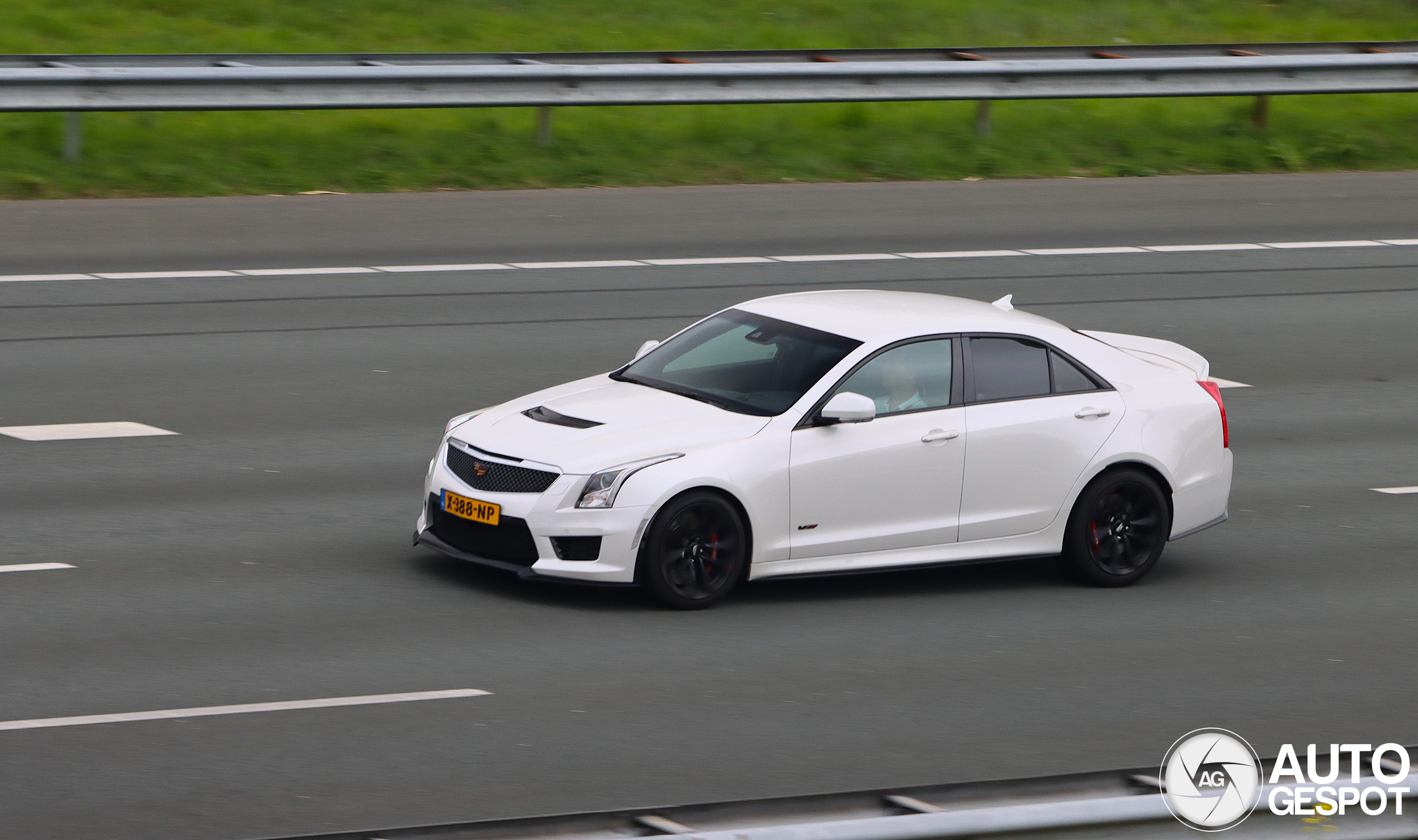 Cadillac ATS-V's zien we niet vaak in Nederland