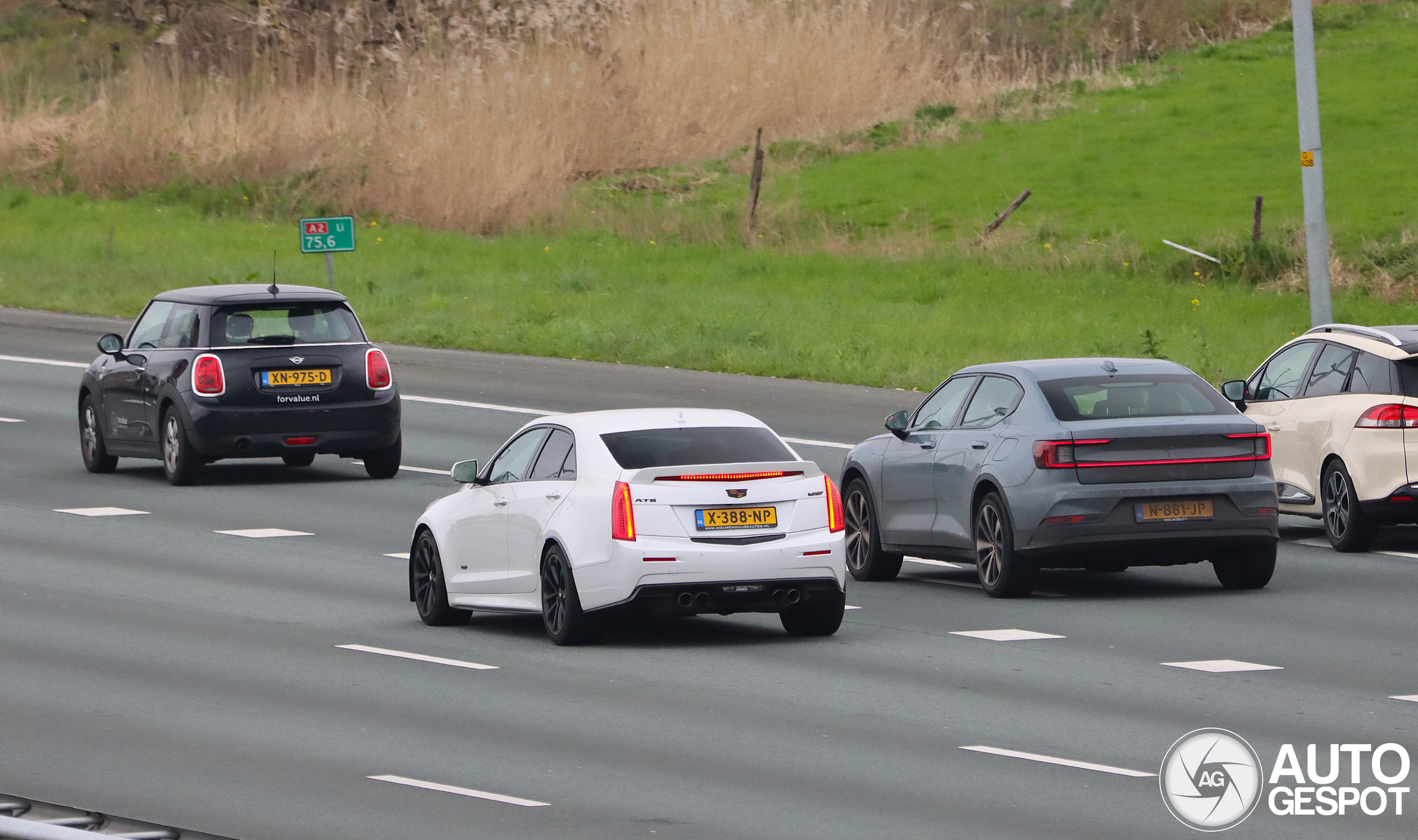 Cadillac ATS-V's zien we niet vaak in Nederland