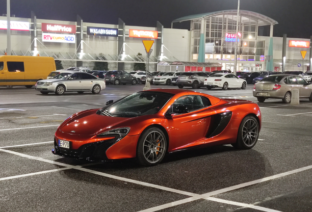 McLaren 650S Spider