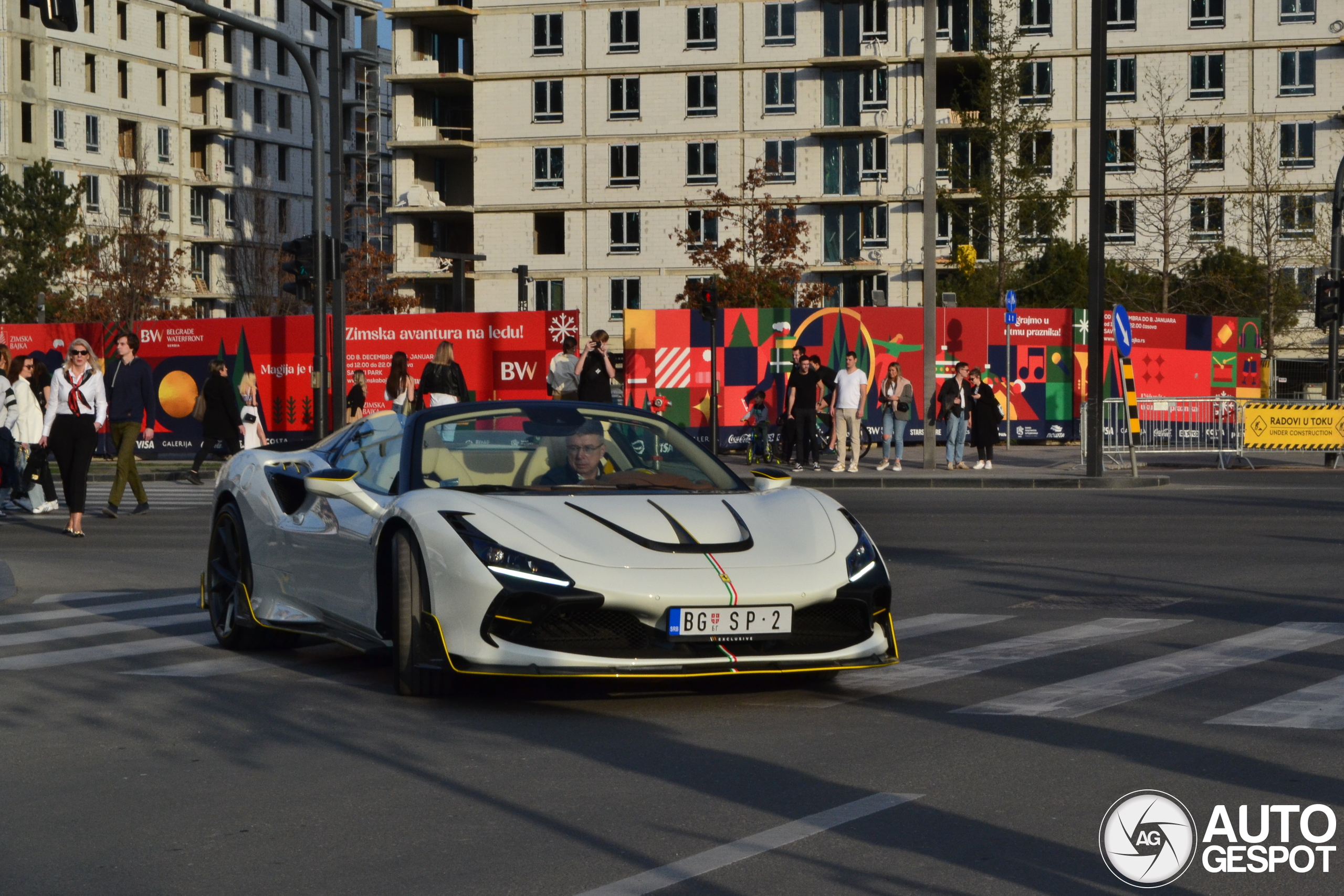 Ferrari F8 Spider Mansory mag er stiekem wel zijn