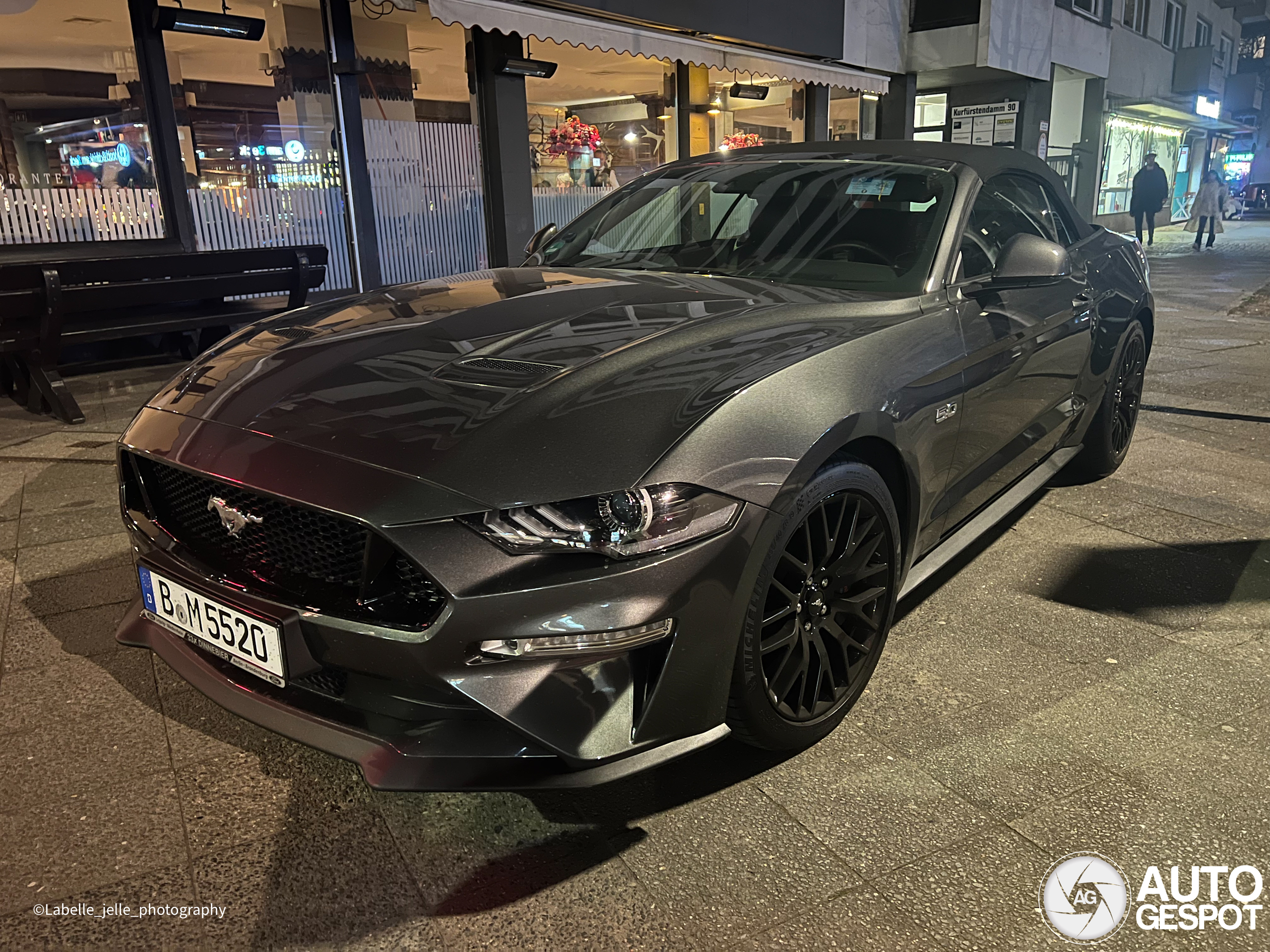 Ford Mustang GT Convertible 2018