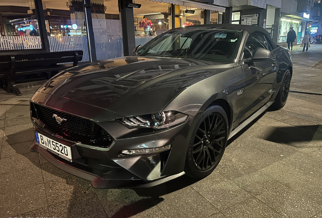 Ford Mustang GT Convertible 2018