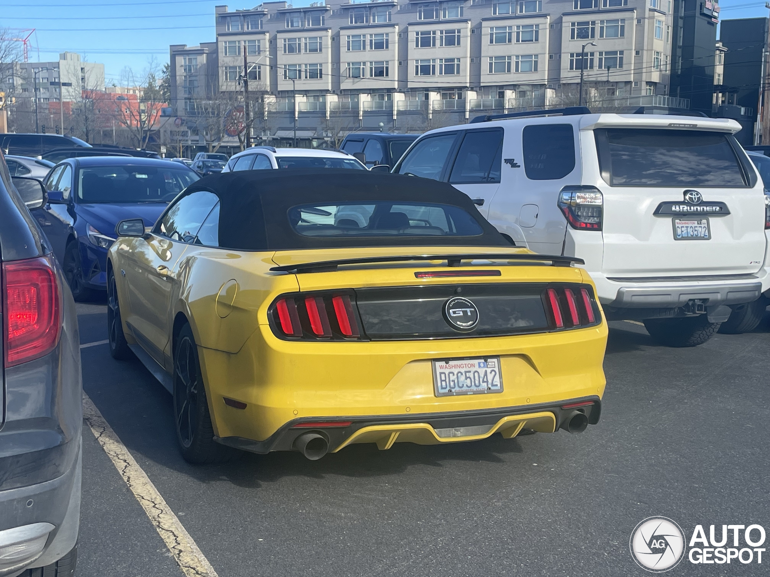 Ford Mustang GT California Special Convertible 2016