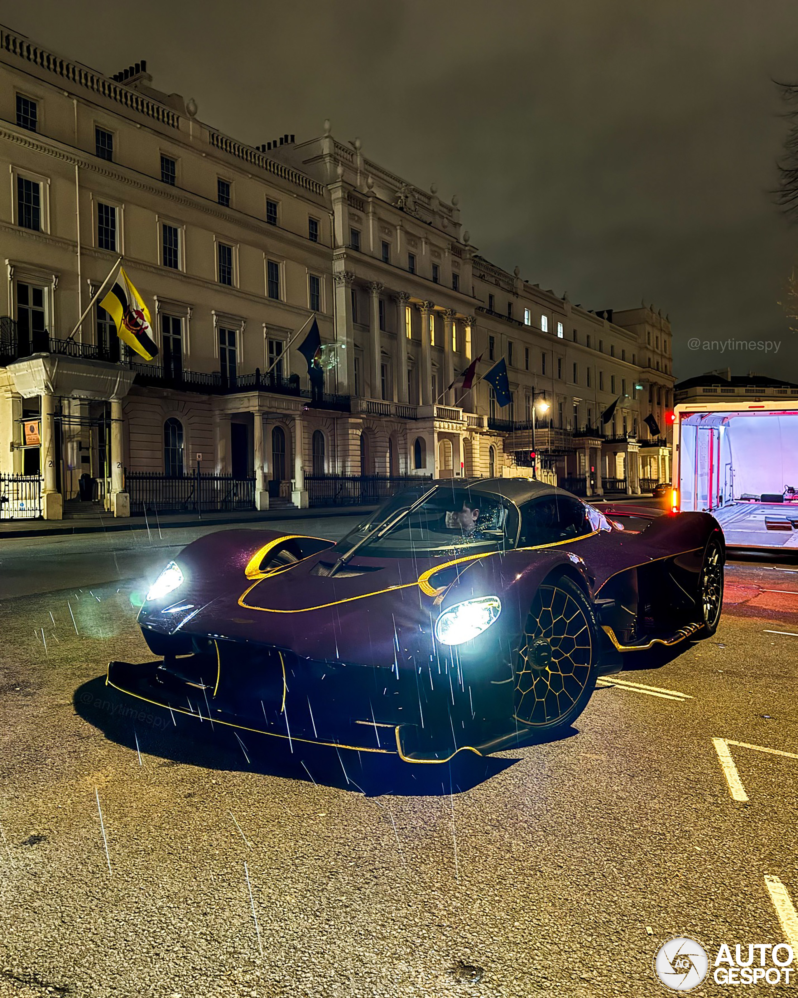 Crafting luxury: Aston Martin Valkyrie's golden touch