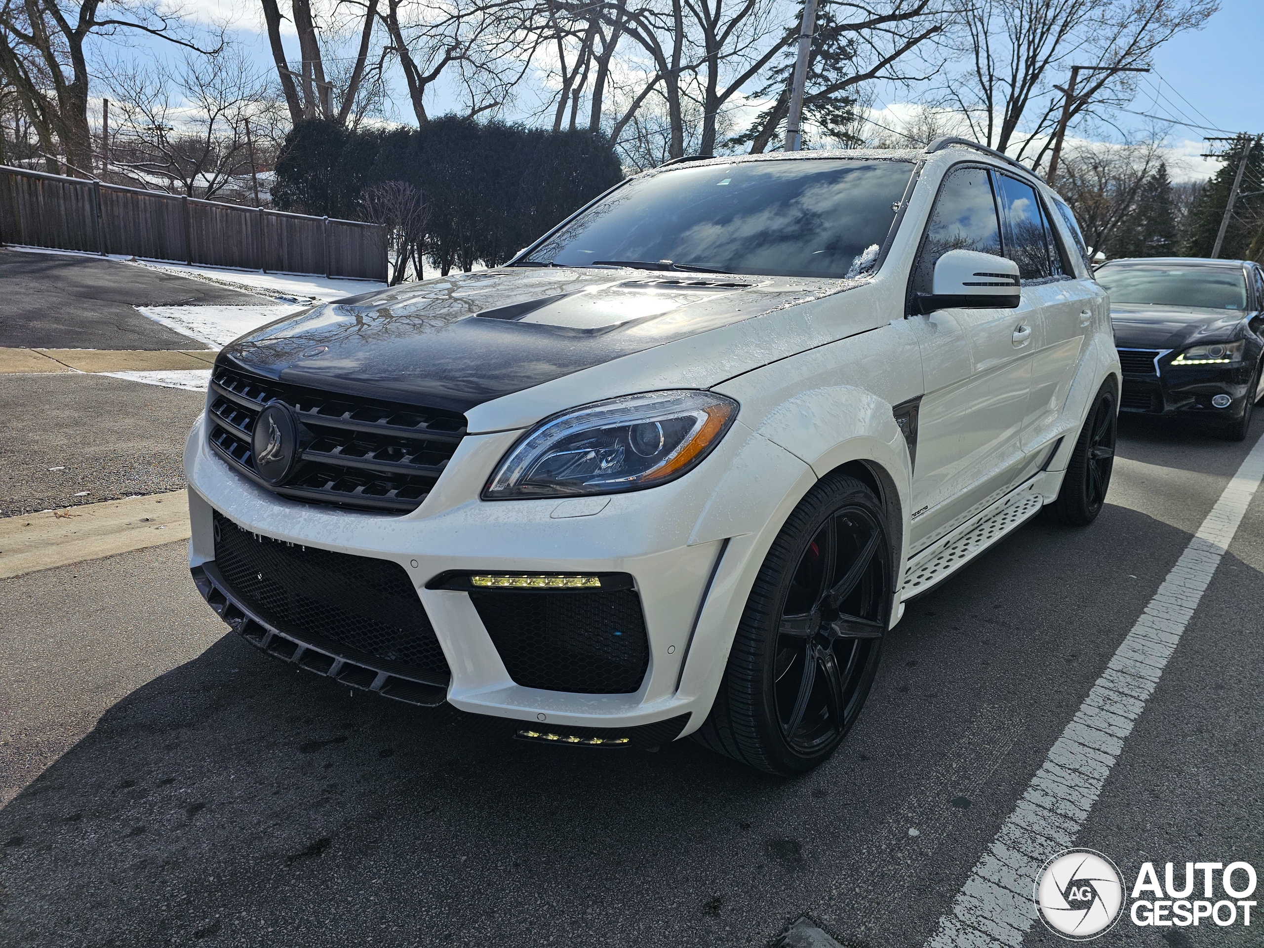 Mercedes-Benz ML 63 AMG W166 Top Car Inferno