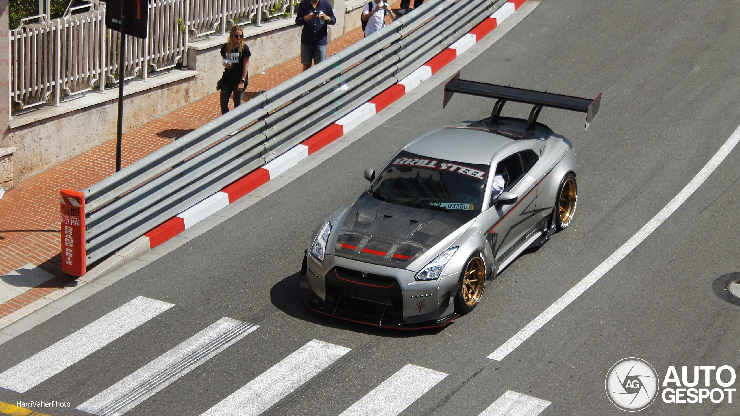 Nissan GT-R Brill Steel x Rocket Bunny