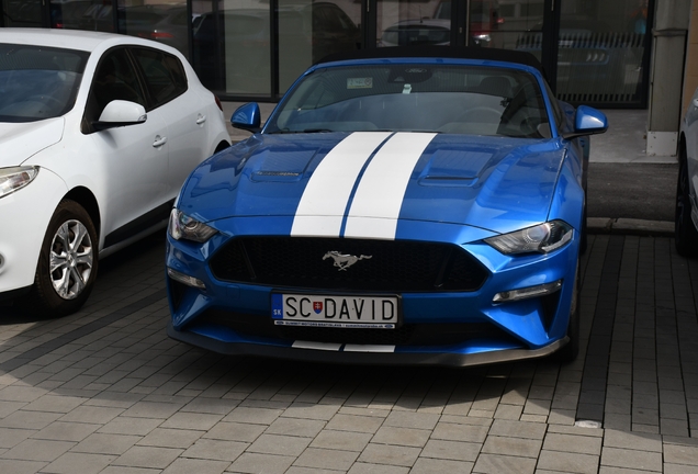 Ford Mustang GT Convertible 2018