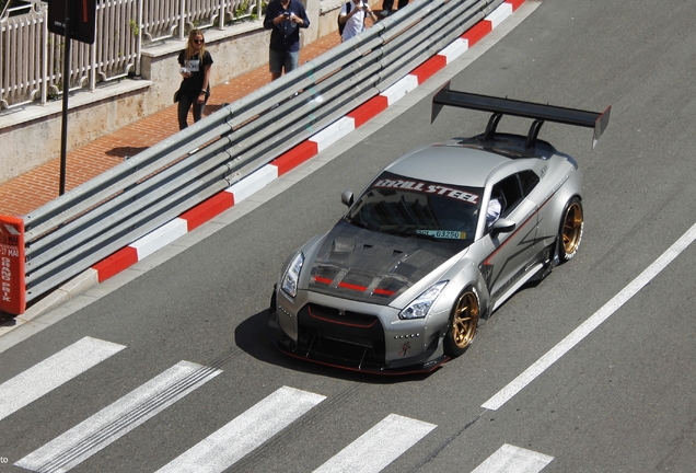 Nissan GT-R Brill Steel x Rocket Bunny