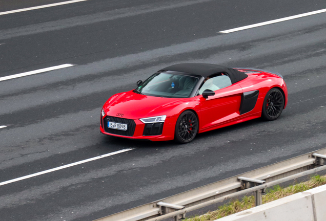 Audi R8 V10 Plus Spyder 2017